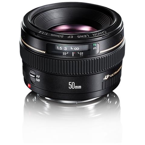 EF 50mm f / 1.4 USM, SLR, 7/6, Standard, , 0,15x, 5,8 cm - Foto 1