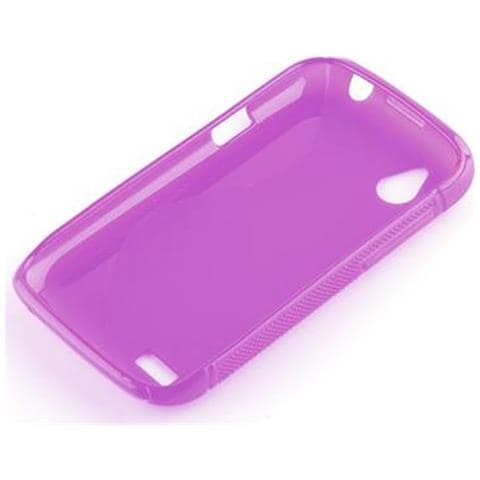 Custodia Compatibile Con Htc Desire V In Viola Lilla - Coperchio Protettivo In Silicone Tpu Flessibile - Foto 4