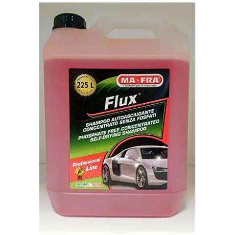 Flux Lavasciuga Dual 4500 Ml Shampoo Autoasciugante Concentrato Senza Fosfati Flux È Studiato Per Una Perfetta Pulizia Esterna Della Vettura - Foto 1