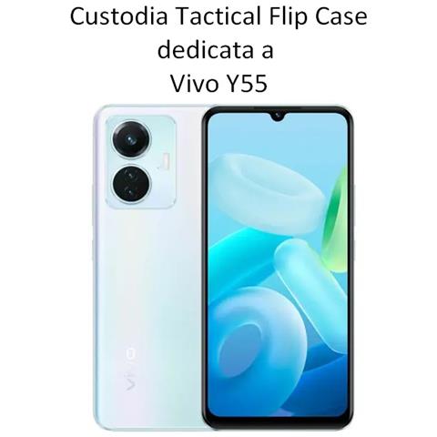 Custodia Originale Field Notes Pro Flip Case Per Vivo Y55 Black - Foto 2