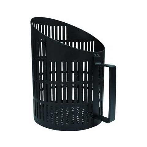 Paletta Per Pellet Vigor Acciaio Nero Forata 15x18,5x22 - Foto 1