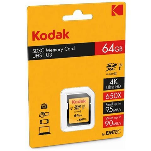 SDXC 64GB Class10 U3 UHS-I Classe 10 - Foto 1