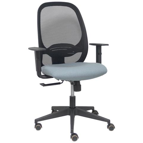 Sedia Da Ufficio Cilanco 0b10crp Con Braccioli Grigio - Foto 1
