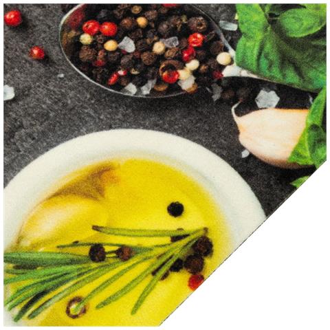 Tappeto Da Cucina Lavabile Spezie 45x150 Cm Velluto - Foto 3