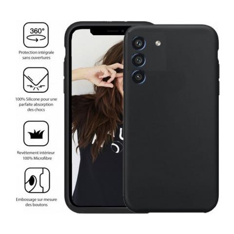 Cover Per Samsung Galaxy S23 Fe Premium Silicone Microfibra, Nero - Foto 2