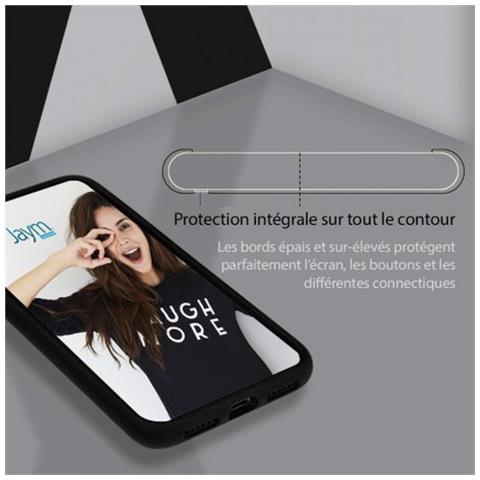 Cover Per Samsung Galaxy S23 Fe Premium Silicone Microfibra, Nero - Foto 4