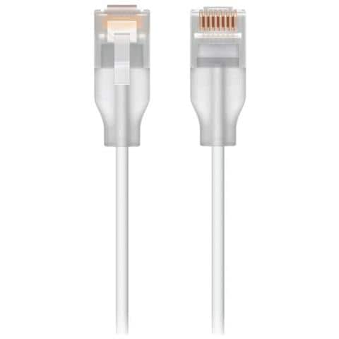 Uacc-cable-patch-el-0.15m-w-24 Cavo Di Rete Translucent, Bianco 0,15 M Cat6 - Foto 1