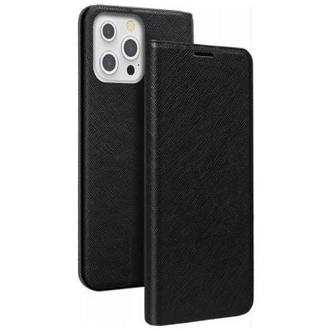 Custodia Protettiva Folio Per Iphone 13 Pro Max, Nero - Foto 1
