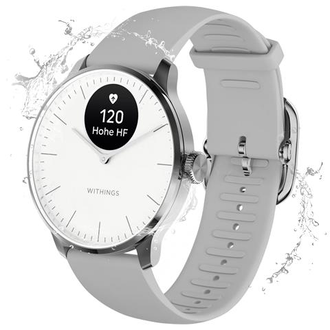 Smartwatch WI-HWA10 Impermeabile 5 ATM Display Analogico / Digitale Argento - Europa - Foto 1