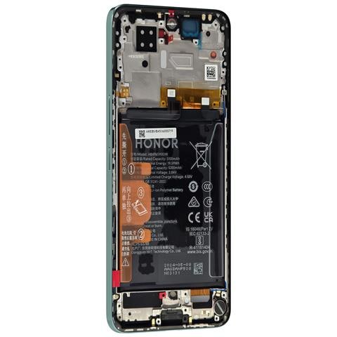 Schermo Originale Honor 200 Lcd Vetro Touch Frame Batteria 5200mah, Verde - Foto 4