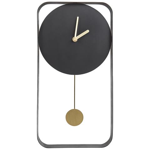 Orologio Da Parete Servoz Metallo Nero - Foto 2