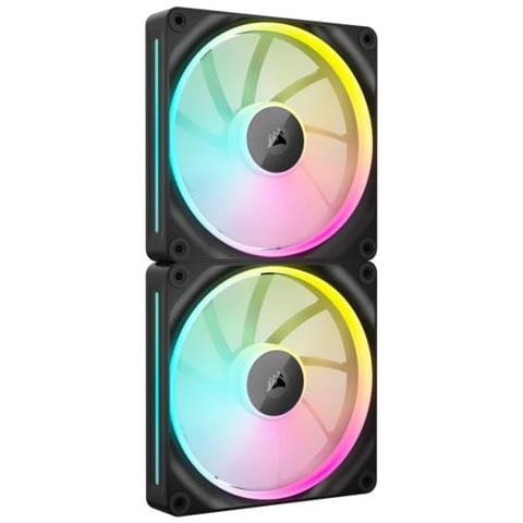 Co-9051028-ww Sistema Di Raffreddamento Per Computer Case Per Computer Ventilatore 14 Cm Nero 2 Pz (Icue - Foto 1