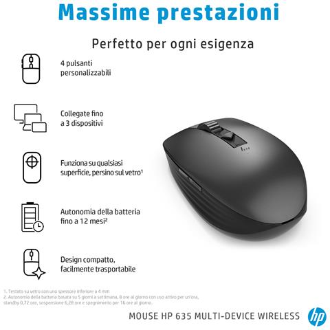 Mouse wireless 635 Multi-Device - Foto 2