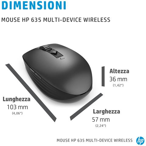Mouse wireless 635 Multi-Device - Foto 9
