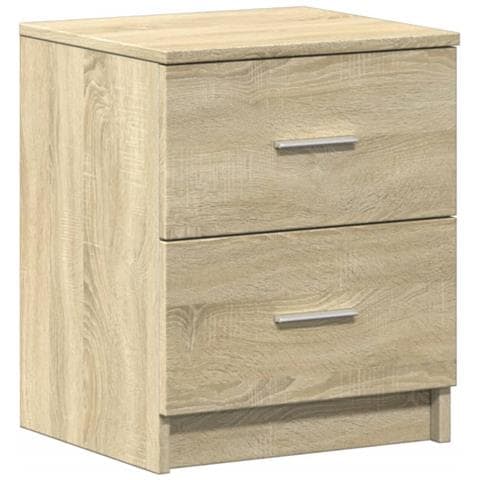 Comodino Con 2 Cassetti Rovere Sonoma 40x36x50 Cm - Foto 2