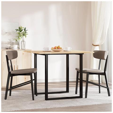 Piano Tavolo Quadrato 90x90x2 Cm In Legno Massello Di Acacia - Foto 3