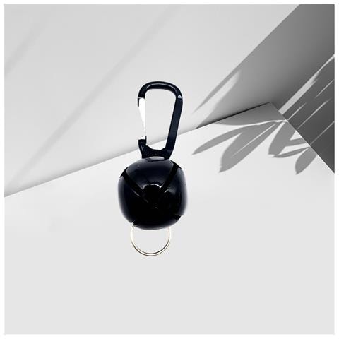 Campanello Di Avvertimento Anti-smarrimento Da Esterno Con Clip A Moschettone - 38 Mm - Foto 3