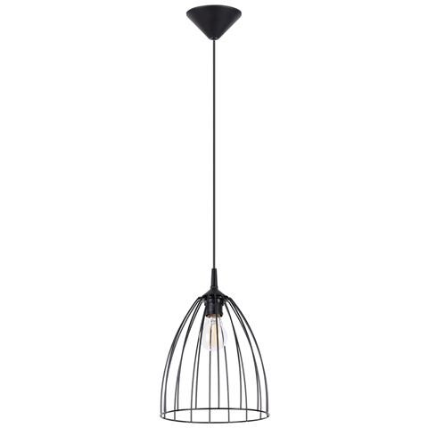 Sollux Lighting Lampada A Sospensione Ritz Nero Sla.0356 - Moderno Lampada A Sospensione Nero 92x23x23 Cm - Foto 1