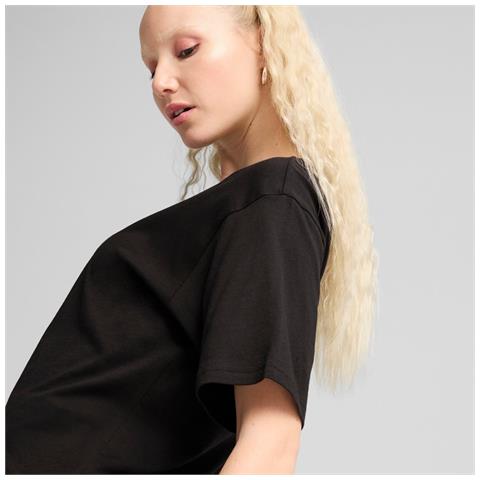 Ess Relaxed Tee 68497101, Donne, Nero, L - Foto 7