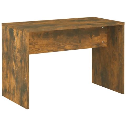 Set Tavolo da Toeletta con LED Rovere Fumo in Legno Multistrato - Foto 9