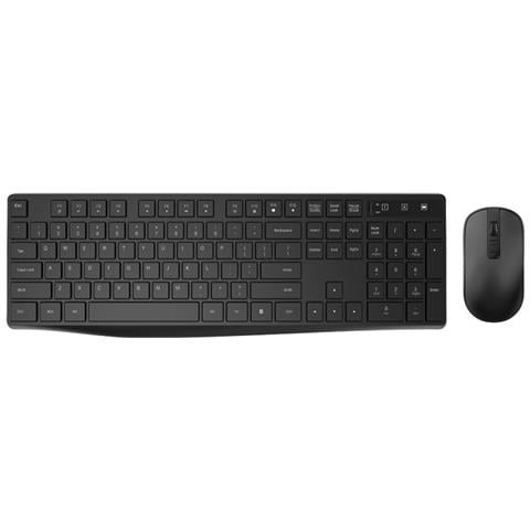 Combo Tastiera E Mouse Wireless 2.4g - Set Nero Con Batterie Aaa - Foto 2