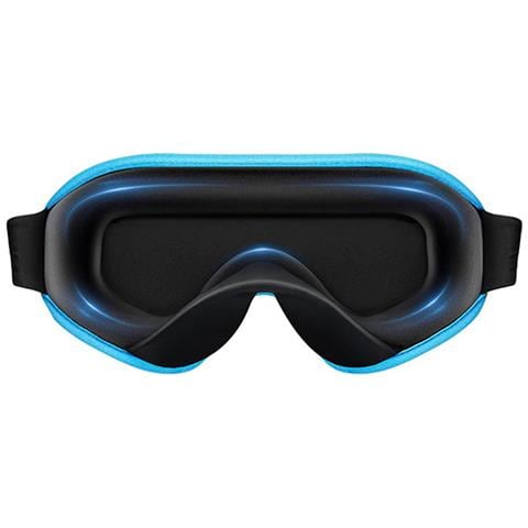 Mascherina Per Dormire 3d Sagomata In Memory Foam Blu - Blocco Della Luce E Comfort - Foto 2