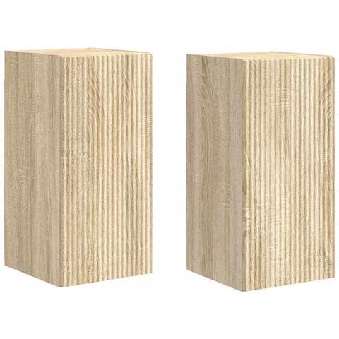 Mobile TV da parete 2 pcs Sonoma 30 x 31 x 60 cm - Foto 1