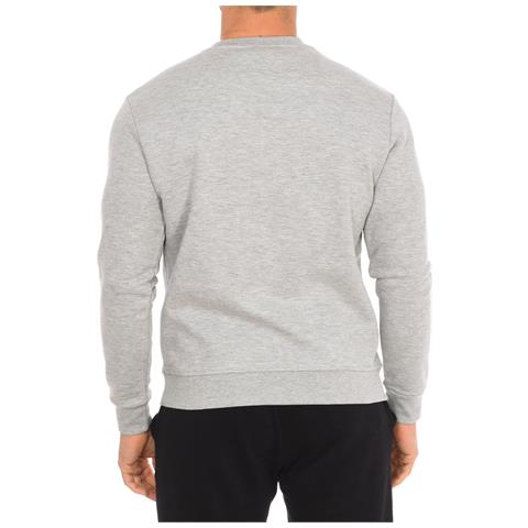 Felpa Girocollo A Maniche Lunghe 9024130 Da Uomo - Foto 2