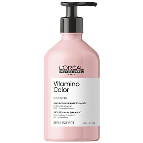L'oreal Professionnel, Serie Expert Vitamino Color, Resveratrolo, Shampoo Per Capelli, Per La Protezione Del Colore, 500 Ml - Foto 1