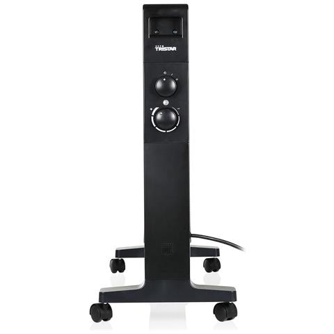 Ka-5225 Riscaldatore Elettrico A Mica, Termostato Regolabile E 2 Impostazioni Di Calore, Protezione Anticaduta E Surriscaldamento, Maniglia Integrata, 4 Ruote Per Il Trasporto, 2000 W - Foto 4