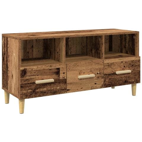 Mobile TV Legno vecchio 102 x 36 x 50 cm Legno multistrato - Foto 1