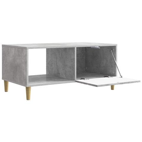Tavolino da salotto Grigio Cemento 90 x 50 x 40 cm - Foto 2