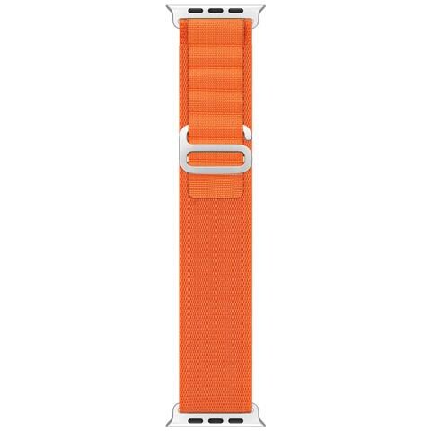 Cinturino Orologio per Apple Watch Ultra 3 2 1 49mm / - Poliestere, Arancione - Foto 2