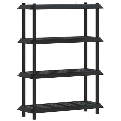 Unità di scaffalatura 4 livelli 100 x 40 x 136,5 cm PP - Foto 1