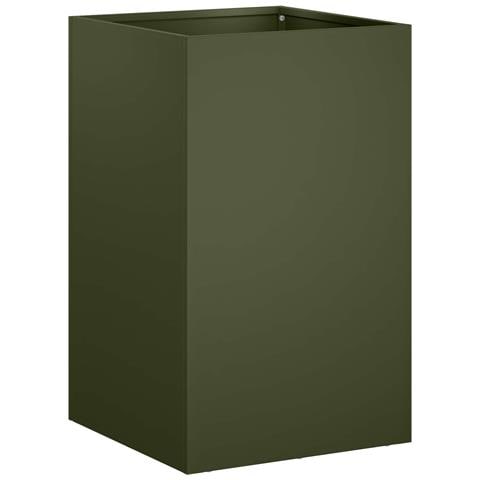 Vaso da giardino Verde Oliva 40 x 40 x 50 cm - Foto 1