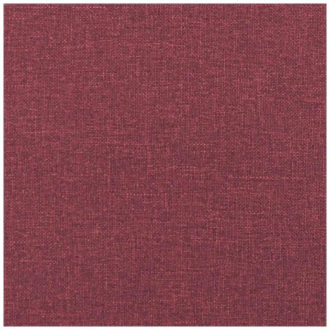 Poltrona Rosso Vino Tessuto - Foto 9