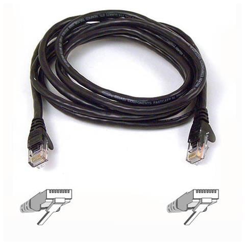 Cavo Cat 6 RJ45 Maschio / Maschio 1 m Colore Nero - Foto 1