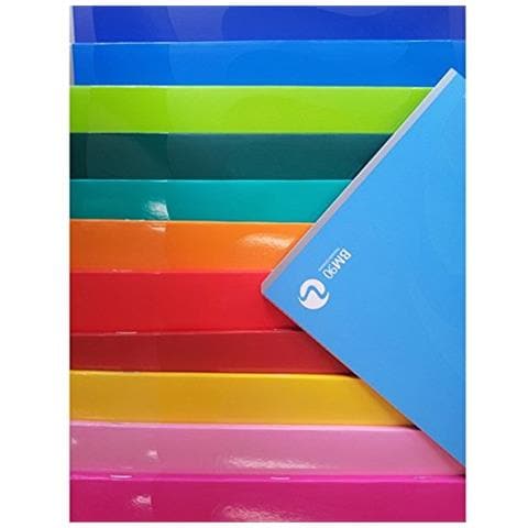 confezione da 12 pezzi - maxiquaderno a4 80gr 80fg+1 1 rigo c / margine copertina 250gr color 80 - Foto 1