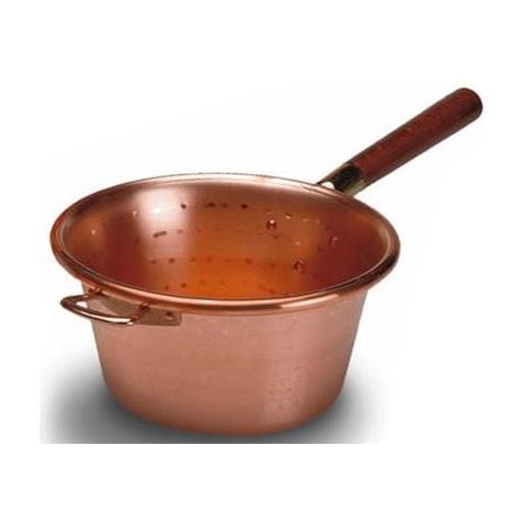 Paiolo In Rame Cm 26 Con Manico In Legno - 26/1035 - Foto 1