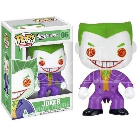 Dc Comics Pop Heroes Vinile Figura Joker 10 Cm - Foto 3