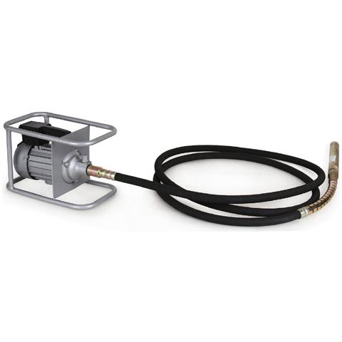 1500w Vibratore Per Calcestruzzo (2 Hp Motore Elettrico Robusto, 45 Mm Ago Vibrante, 6 M Lunghezza Del Tubo, Impugnatura, Struttura In Acciaio Massello)  - Foto 1