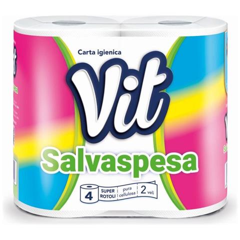 Salvaspesa carta igienica 2 veli 4 rotoli - Foto 1