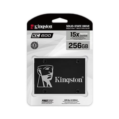 SSD 256GB Serie KC600 Interfaccia Sata III 6 GB / s 2,5" - Foto 3