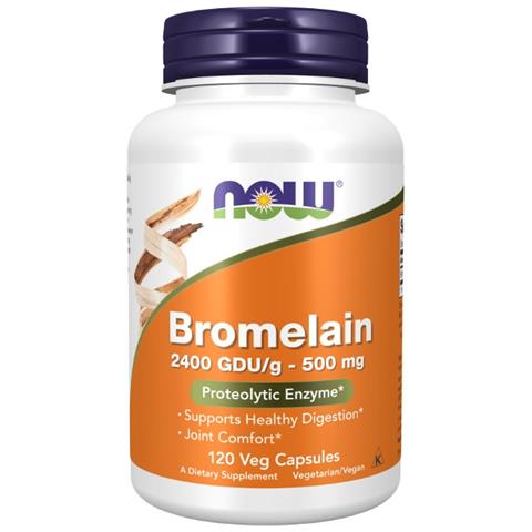 Bromelain 500 Mg - 120 Veg Capsules - Bromelina - Foto 2