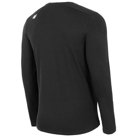 Men's Longsleeve Nosh4-tsml001-20s, Uomo, Nero, Longsleeve, Numero: S Eu - Foto 2