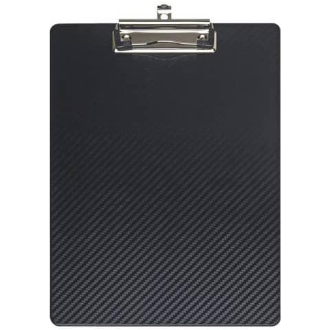 Portablocchi Con Clip Flexx Nero Polipropilene Flessibile 31,5x22,5 Cm 2361090 - Foto 1