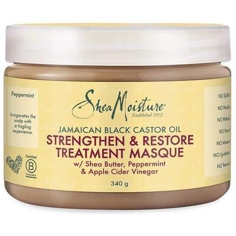 Rafforzare Shea Umidit Giamaicano Nero Olio Di Ricino Grow E Ripristino Trattamento Masque 340g - Foto 1