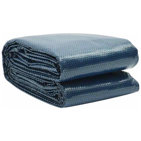 Pellicola Galleggiante Solare Pe Piscina 260x160 Cm Nero E Blu - Foto 1