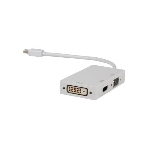 VLMP37465W0.20, Mini DisplayPort, DVI, VGA, HDMI, Maschio / femmina, Bianco, PVC, 0,2m - Foto 2