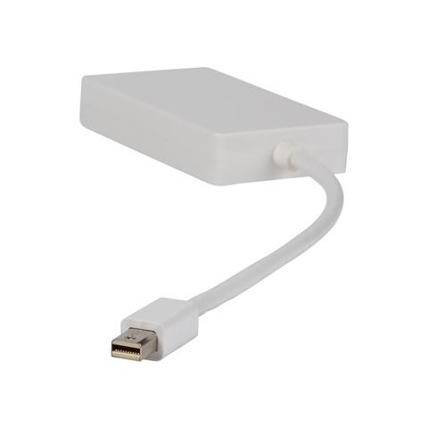 VLMP37465W0.20, Mini DisplayPort, DVI, VGA, HDMI, Maschio / femmina, Bianco, PVC, 0,2m - Foto 1